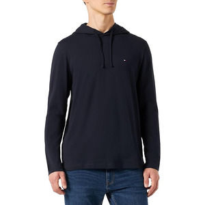 Tommy Hilfiger Men's Navy Hoodie XL - Long Sleeve Shirt